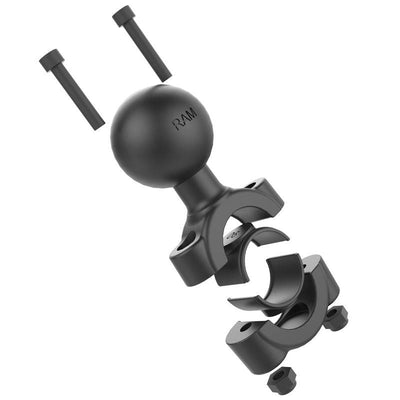 RAM® Torque™ 3/4" - 1" Diameter Handlebar/Rail Base with C Size 1.5" Ball - RAM-408-75-1U - OC Mounts