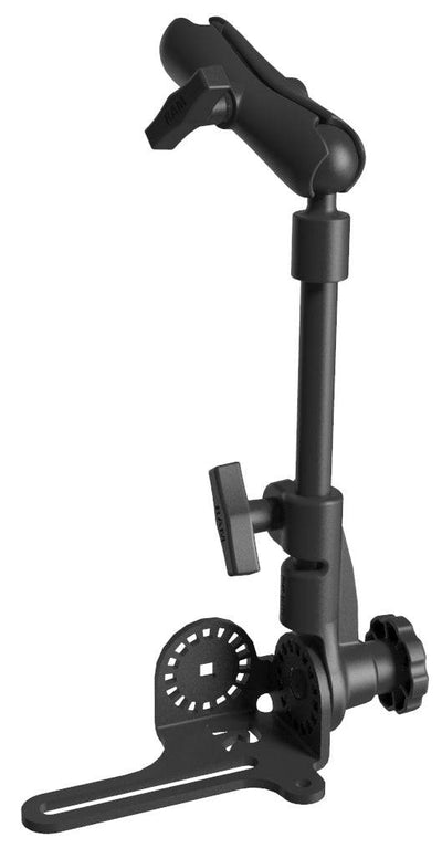 RAM Universal No-Drill™ RAM POD HD™ Vehicle Mount with Double Socket Arm - RAM-316-HD-NBU - OC Mounts