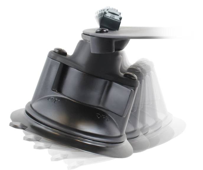 RAM Dual Articulating Suction Cup Base with 1" Ball Base - RAM-B-189B-PIV1U - OC Mounts