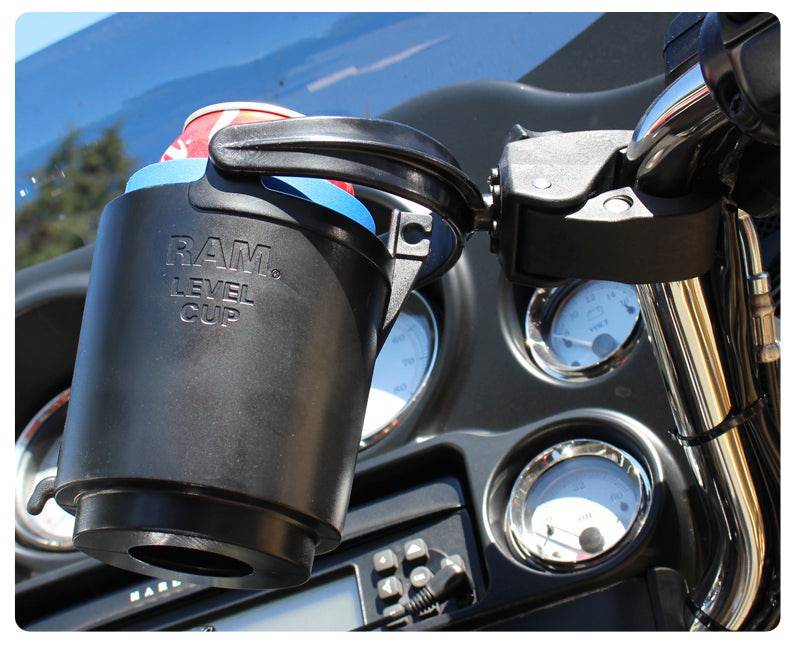 RAM Tough-Claw™ Mount with Level Cup™ Drink Holder - RAM-B-132-400U - OC Mounts