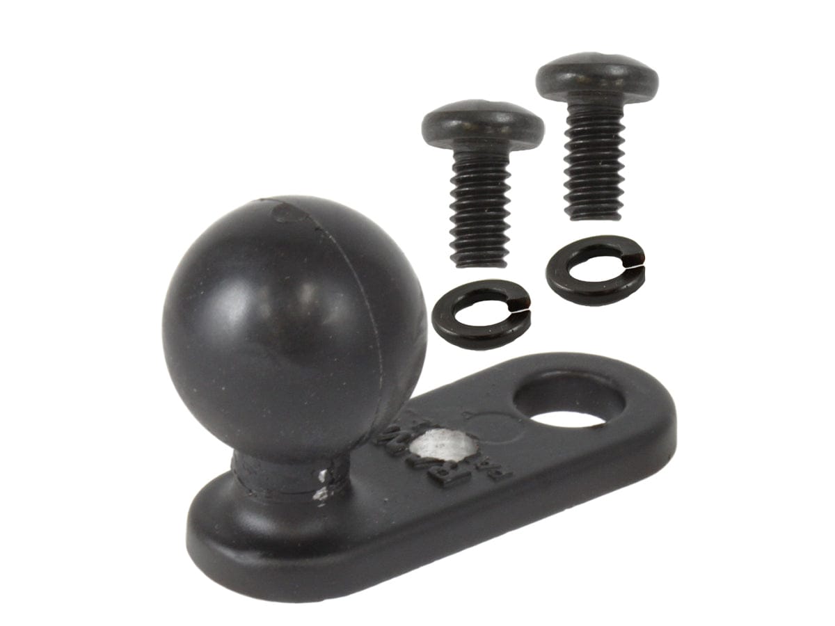 RAM 2.25" x 0.87" Motorcycle Base with 2/11mm Holes and 1" Ball for the Panasonic Arbitrator - RAM-B-252-1U - OC Mounts
