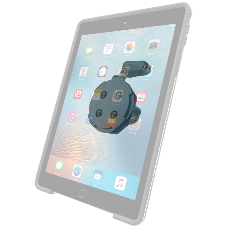 RAM Quick Release Adapter with B Size 1" Ball for OtterBox uniVERSE Case for iPads - RAM-B-238-OT3U - OC Mounts