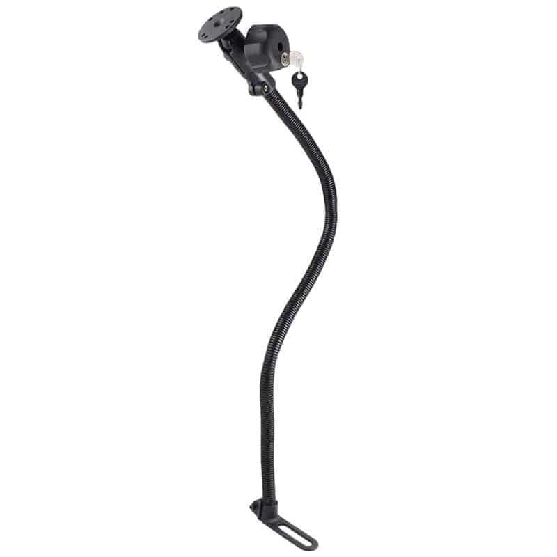 RAM POD No-Drill™ Vehicle Mount with 30" Rigid Aluminum Rod, Locking Knob & Round Adapter Base - RAM-B-316-1L-30-202U - OC Mounts