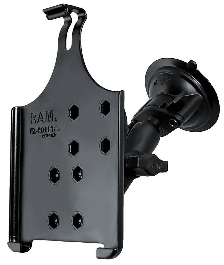 RAM Twist-Lock™ Suction Cup Mount with EZ-Roll’r™ Model Specific Cradle for the Apple iPad mini 1-3 WITHOUT CASE, SKIN OR SLEEVE - RAM-B-166-AP14U - OC Mounts