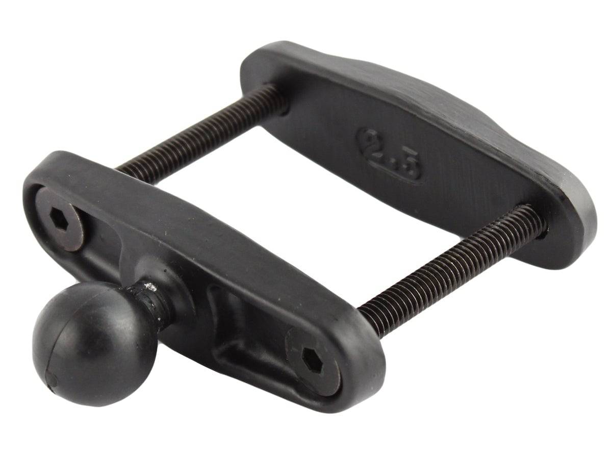 RAM 2.5" Max Width Clamp Base with 1" Ball - RAM-B-247U-25 - OC Mounts