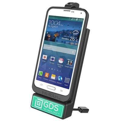 RAM Flat Surface Mount with Universal GDS® Phone Charging Dock for IntelliSkin® - RAM-B-138-GDS-DOCK-V1U - OC Mounts