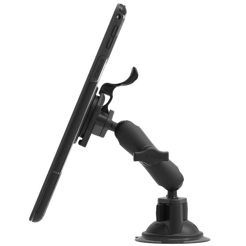 RAM® Twist-Lock™ Suction Cup Mount with Quick Release for OtterBox uniVERSE Case for iPads - RAM-B-166-OT3U - OC Mounts