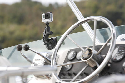 RAM Twist-Lock™ Suction Cup Mount with Universal Action Camera Adapter - RAM-B-166-GOP1 - OC Mounts
