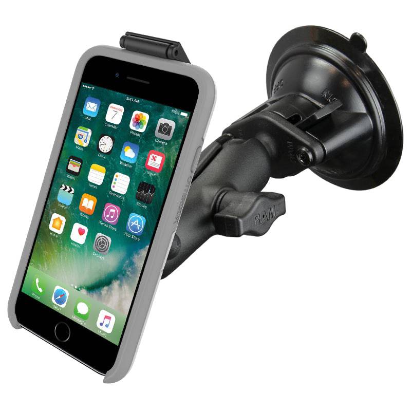 RAM® Twist-Lock™ Suction Cup Mount for OtterBox uniVERSE Phone Cases - RAM-B-166-OT2U - OC Mounts