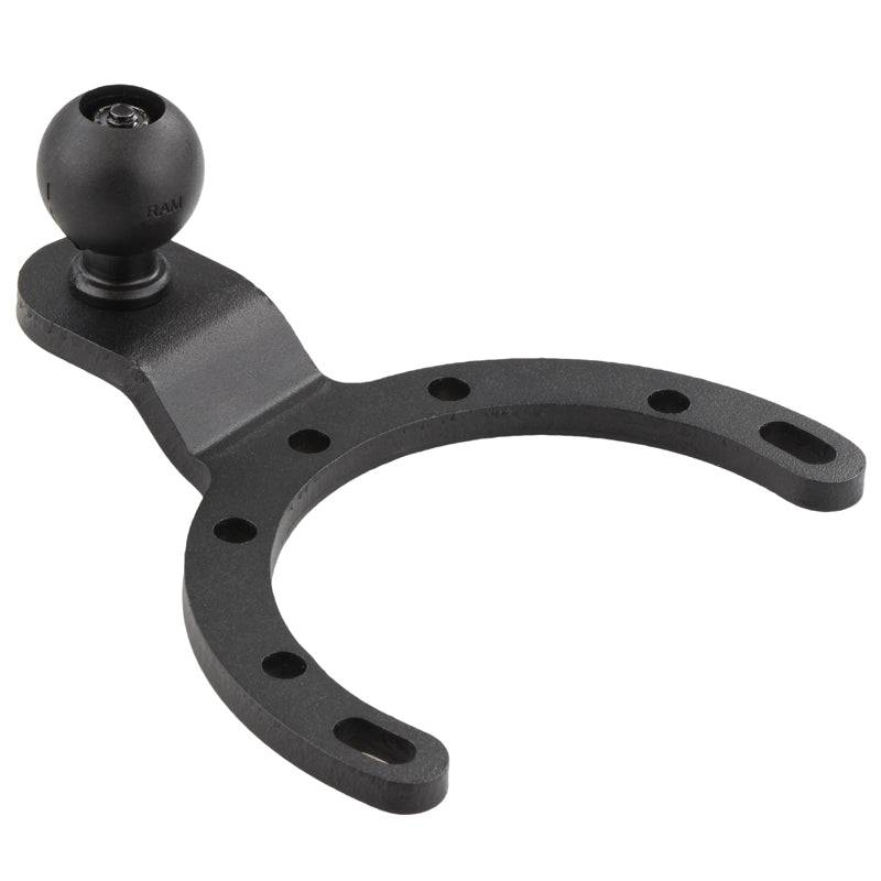 RAM® Large Gas Tank Base with 1" Ball for Motorcycles - RAM-B-411U - OC Mounts