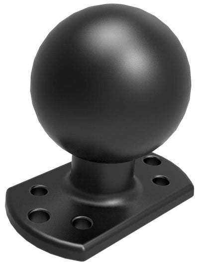 RAM D Size 2.25" Ball Round Plate for Crown Work Assist® - RAM-D-202U-CRO1 - OC Mounts