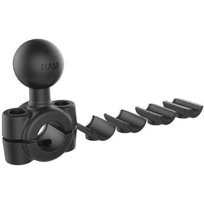 RAM® Torque™ 3/8" - 5/8" Diameter Mini Rail Base with 1" Ball - RAM-B-408-37-62U - OC Mounts