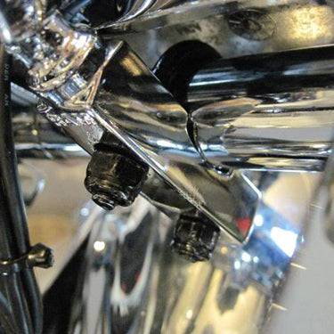 RAM Chrome Motorcycle Brake/Clutch Reservoir Base with 1" Ball - RAM-B-309-1CHU - OC Mounts