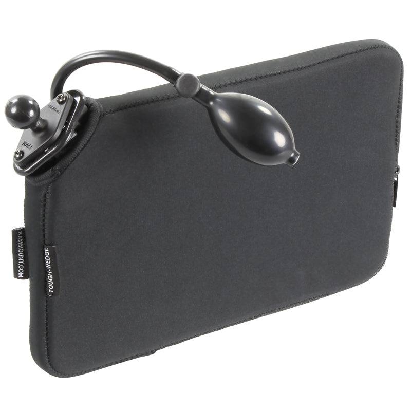 RAM Seat Tough-Wedge™ Accessory with 1" Ball Base and Expansion Pouch - RAM-B-407-PUMPU - OC Mounts