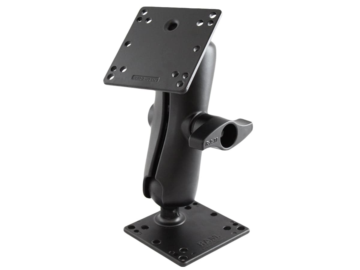 RAM MOUNT WITH 2 QTY. VESA PLATE 100 MM - RAM-D-102U-246 - OC Mounts