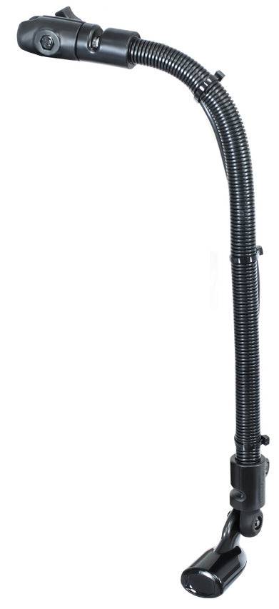 RAM Transducer Arm Mount with 18" Rigid Aluminum Rod and Open Single Socket: Compatible with all RAM 1" Ball Bases - RAM-B-316-18-TRA1-NB - OC Mounts