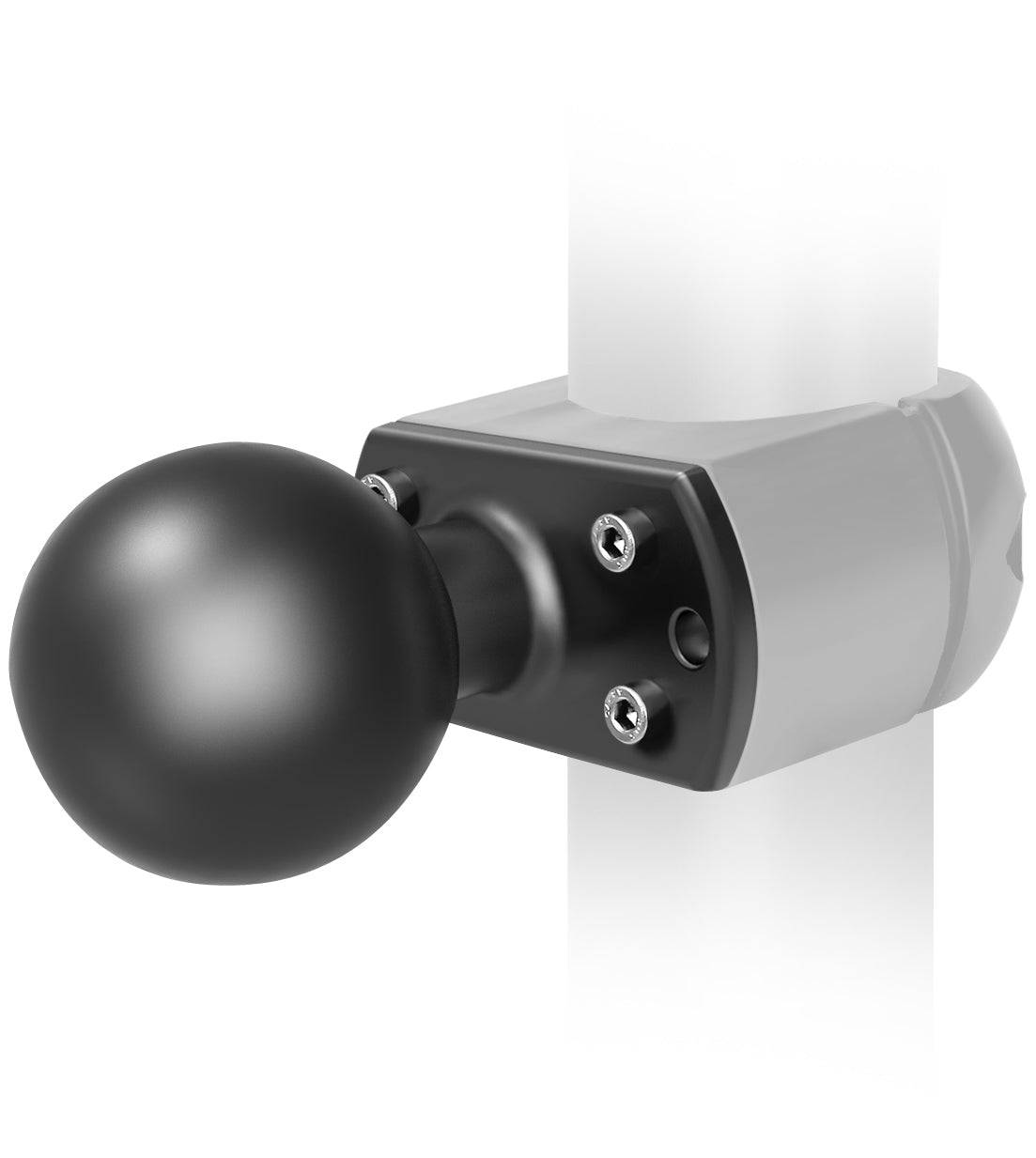 RAM D Size 2.25" Ball Round Plate for Crown Work Assist® - RAM-D-202U-CRO1 - OC Mounts