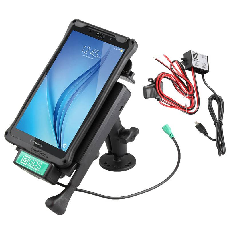 GDS® Locking Dock for the Samsung Galaxy Tab E 8.0 with Vehicle Dashboard Mount - RAM-GDS-B-101L-SAM21U - OC Mounts