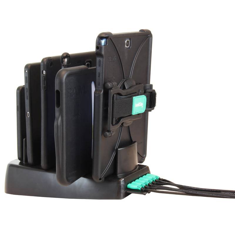 GDS® Intelligent 6-port USB Charger - RAM-GDS-CHARGE-USB6 - OC Mounts