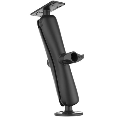 RAM® Universal D Size Ball Mount with Long Arm for 9"-12" Fishfinders and Chartplotters - RAM-D-115-E - OC Mounts