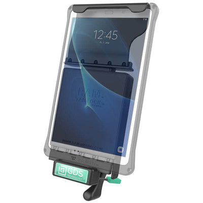 GDS® Locking Vehicle Dock for the Samsung Galaxy Tab A 10.1 and Tab A 10.1 with S Pen - RAM-GDS-DOCKL-V2-SAM23U - OC Mounts