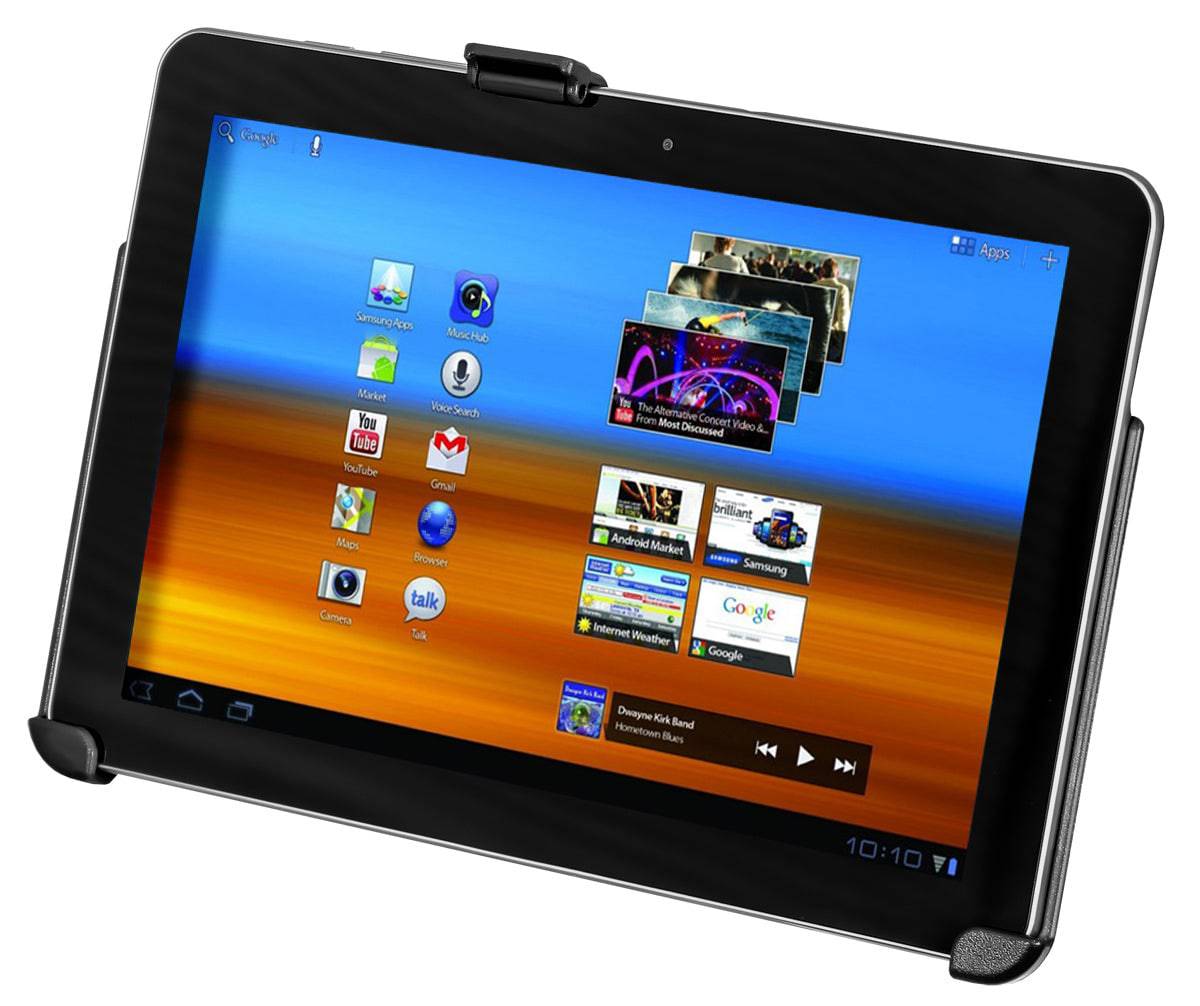 RAM EZ-Roll’r™ Model Specific Cradle for the Samsung Galaxy Tab 10.1 & Galaxy Tab 2 10.1 WITHOUT CASE/SKIN/SLEEVE - RAM-HOL-SAM5U - OC Mounts