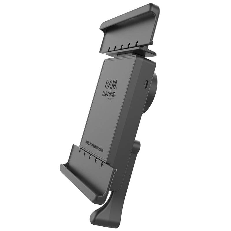 RAM Tab-Lock™ Locking Cradle for 10" Tablets including the Samsung Galaxy Tab 4 10.1 and Tab S 10.5 - RAM-HOL-TABL26U - OC Mounts