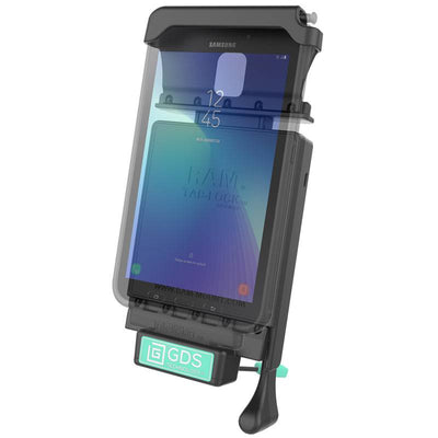 GDS® Locking Vehicle Dock for the Samsung Galaxy Tab Active2 - RAM-GDS-DOCKL-V2-SAM29U - OC Mounts