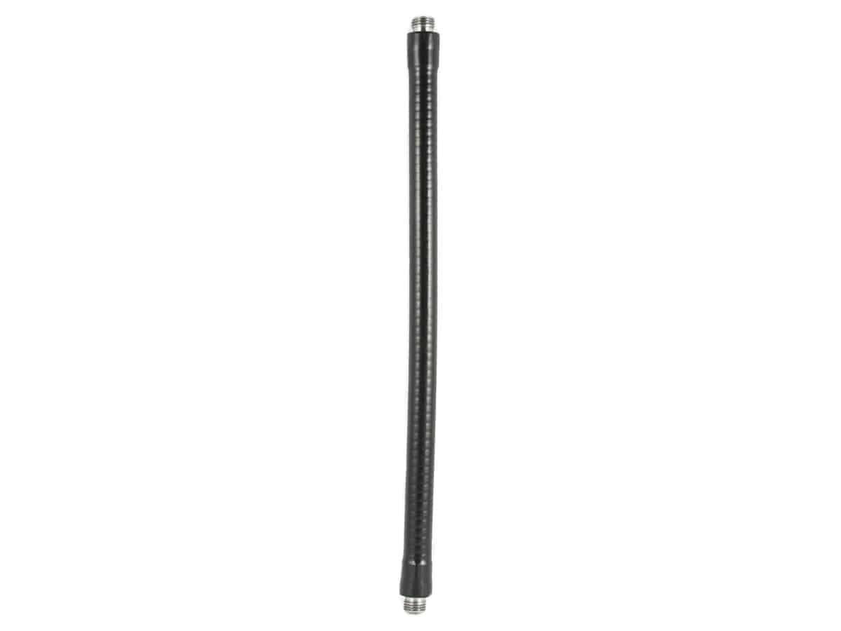 12" Long Flexible Metal Pipe with 1/4" NPSM Male Thread Ends - RAM-PF-585-12 - OC Mounts