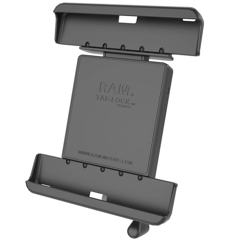 RAM Tab-Lock™ Locking Cradle for 10" Tablets including the Samsung Galaxy Tab 4 10.1 and Tab S 10.5 with OtterBox Defender Case - RAM-HOL-TABL25U - OC Mounts