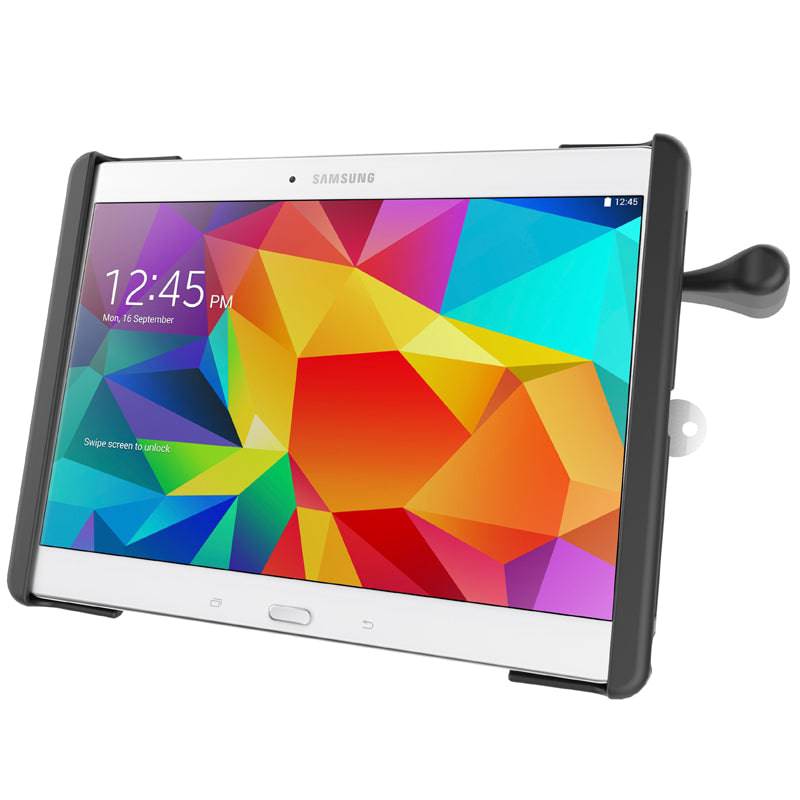 RAM Tab-Lock™ Locking Cradle for 10" Tablets including the Samsung Galaxy Tab 4 10.1 and Tab S 10.5 - RAM-HOL-TABL26U - OC Mounts