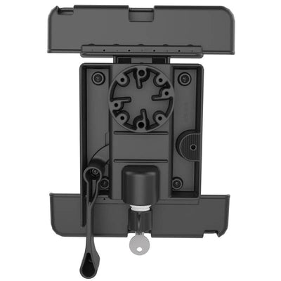 RAM Tab-Lock™ Locking Cradle for 10" Tablets including the Samsung Galaxy Tab 4 10.1 and Tab S 10.5 with OtterBox Defender Case - RAM-HOL-TABL25U - OC Mounts