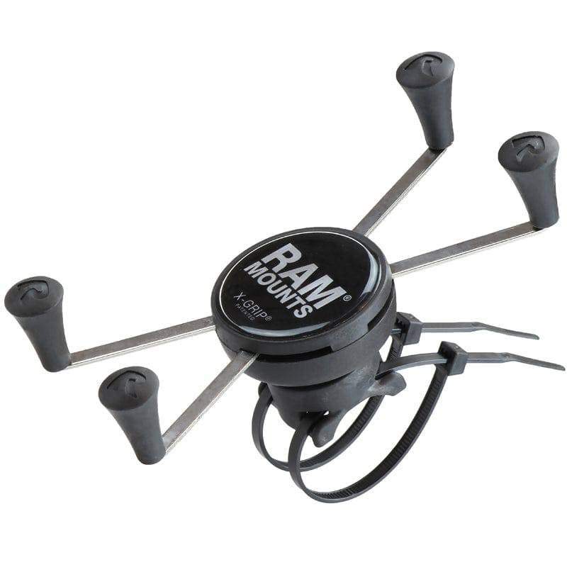 RAM EZ-ON/OFF™ Bicycle Mount with Universal RAM® X-Grip® Large Phone Cradle - RAP-274-1-UN10 - OC Mounts