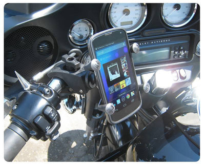 RAM Tough-Claw™ Mount with Universal RAM® X-Grip® Phone Cradle - RAM-HOL-UN7-400U - OC Mounts