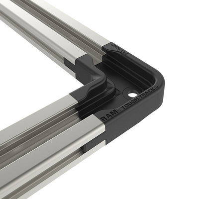 90 Degree Connector for Modular Aluminum Tough-Track™ - RAP-TRACK-EXA-CC90U - OC Mounts