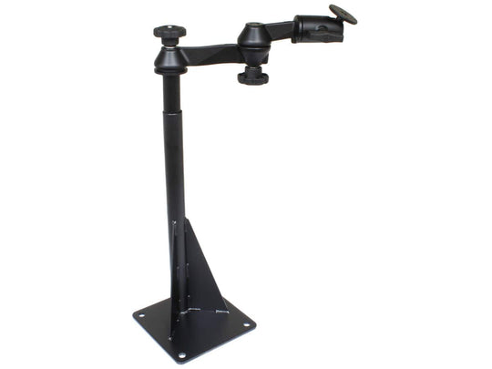 RAM Universal Drill-Down Laptop Mount. Swing Arm Connects to 2.5" Diameter Ball Base. - RAM-VBD-122-NT