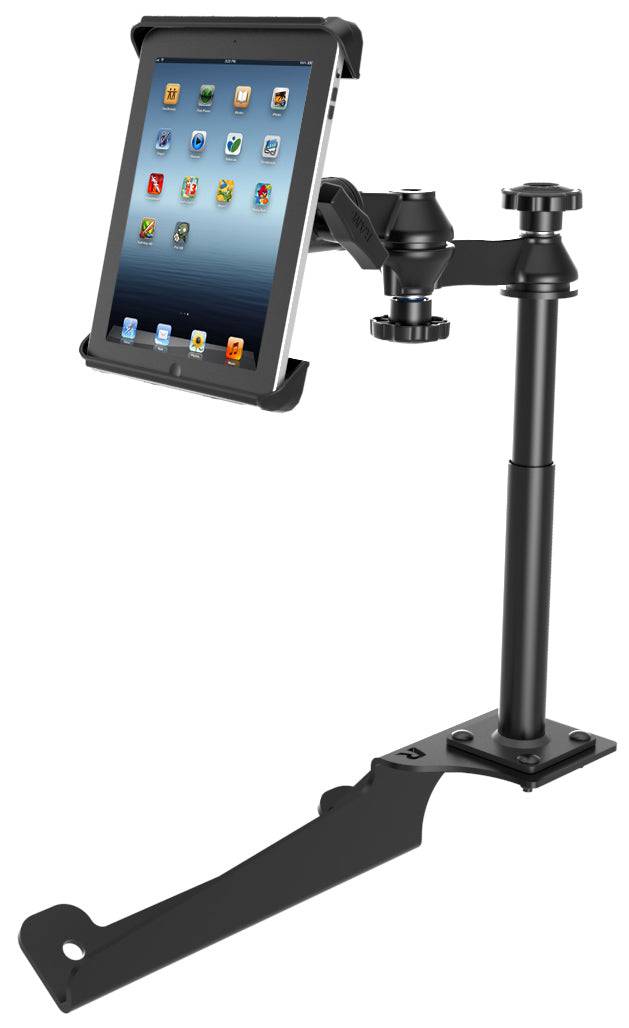 RAM No-Drill™ Vehicle Mount with Tab-Tite™ Cradle for the Apple iPad 1-4 - RAM-VB-185-TAB3 - OC Mounts