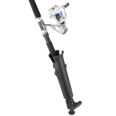 RAM-TUBE™ 2008 Fishing Rod Holder with Track Ball™ Base - RAP-119-TRA1U - OC Mounts