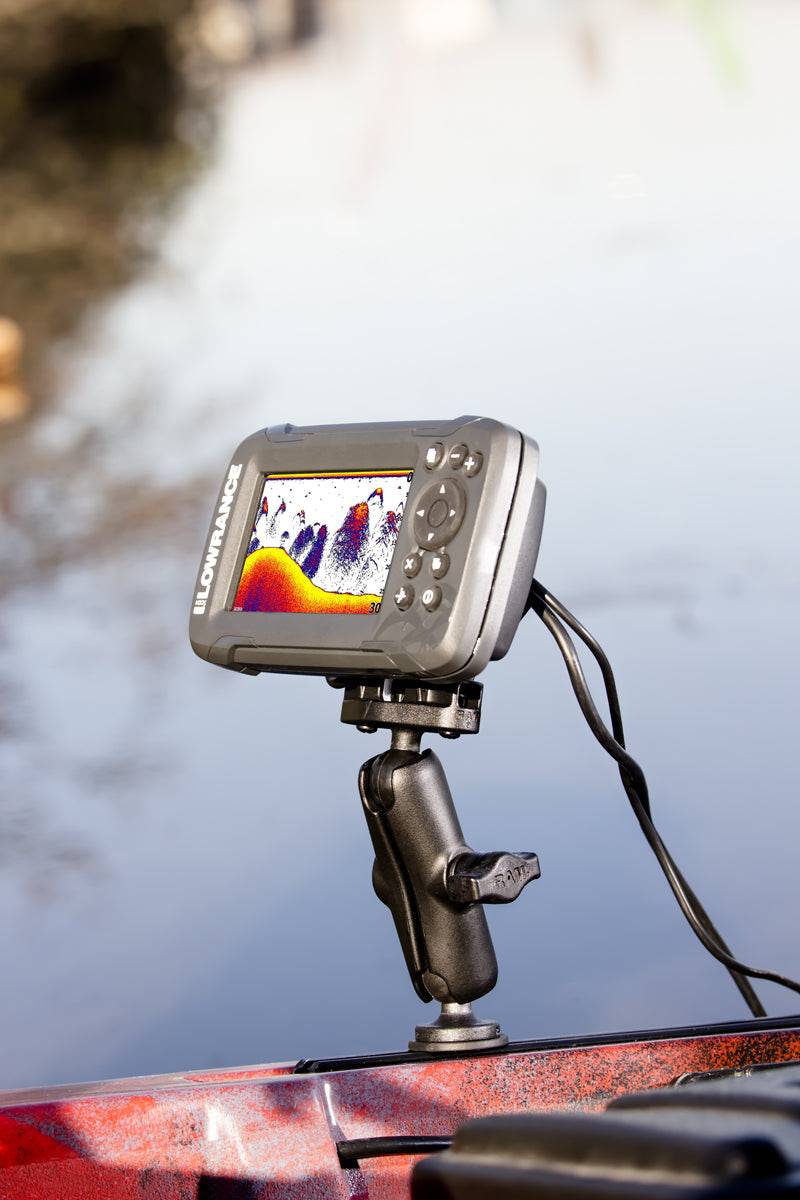RAM Track Ball™ Mount for the Lowrance Hook² Series - RAM-B-LO12-354-TRA1 - OC Mounts