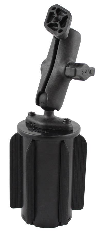 Assembled RAM-A-CAN™ II Universal Cup Mount with Double Socket Mount - RAP-299-3-B-102AU - OC Mounts