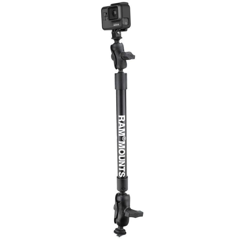 22" Tough-Pole™ Camera Mount with Track Ball™ Base - RAP-354-TRA1-12-A-GOP1 - OC Mounts