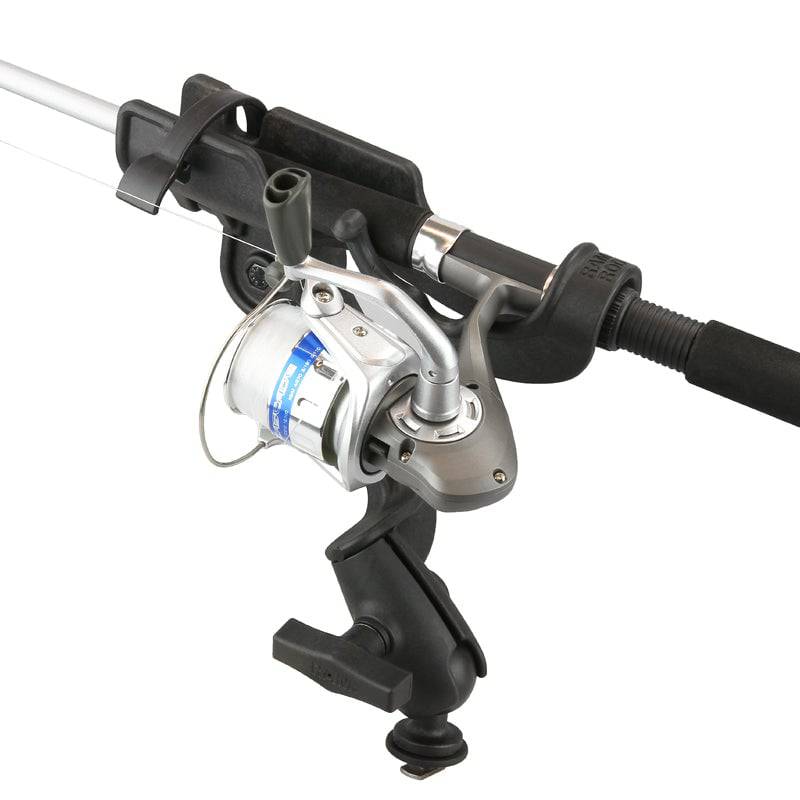 RAM ROD® 2000 Fishing Rod Holder with RAM ROD® Revolution Ratchet/Socket System and Track Ball™ Base - RAM-114-RB-TRA1U - OC Mounts
