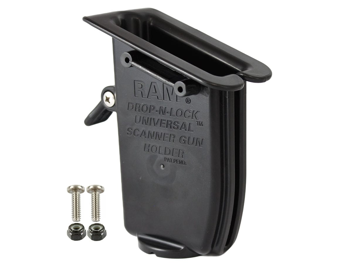 RAM Drop-N-Lock™ Scanner Gun Holder - RAP-317U - OC Mounts