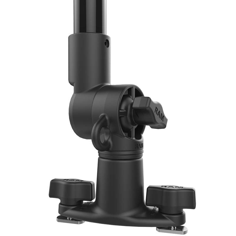 Tough-Pole™ Action Camera Mount with Double Pipe and Adjustable Track Base - RAP-422-18-18-A-GOP1 - OC Mounts