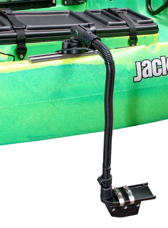 HydroWave™ Speaker Mount with 18" Rigid Aluminum Rod and Quick Release Track Ball™ Base - RAM-B-316-18-TRA2-383 - OC Mounts