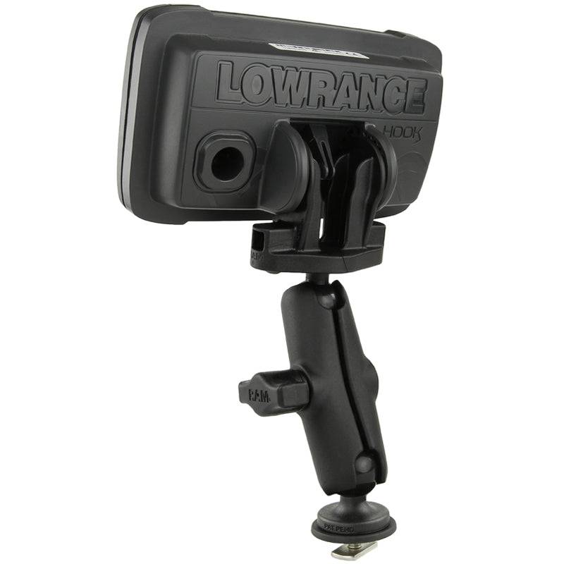 RAM Track Ball™ Mount for the Lowrance Hook² Series - RAM-B-LO12-354-TRA1 - OC Mounts