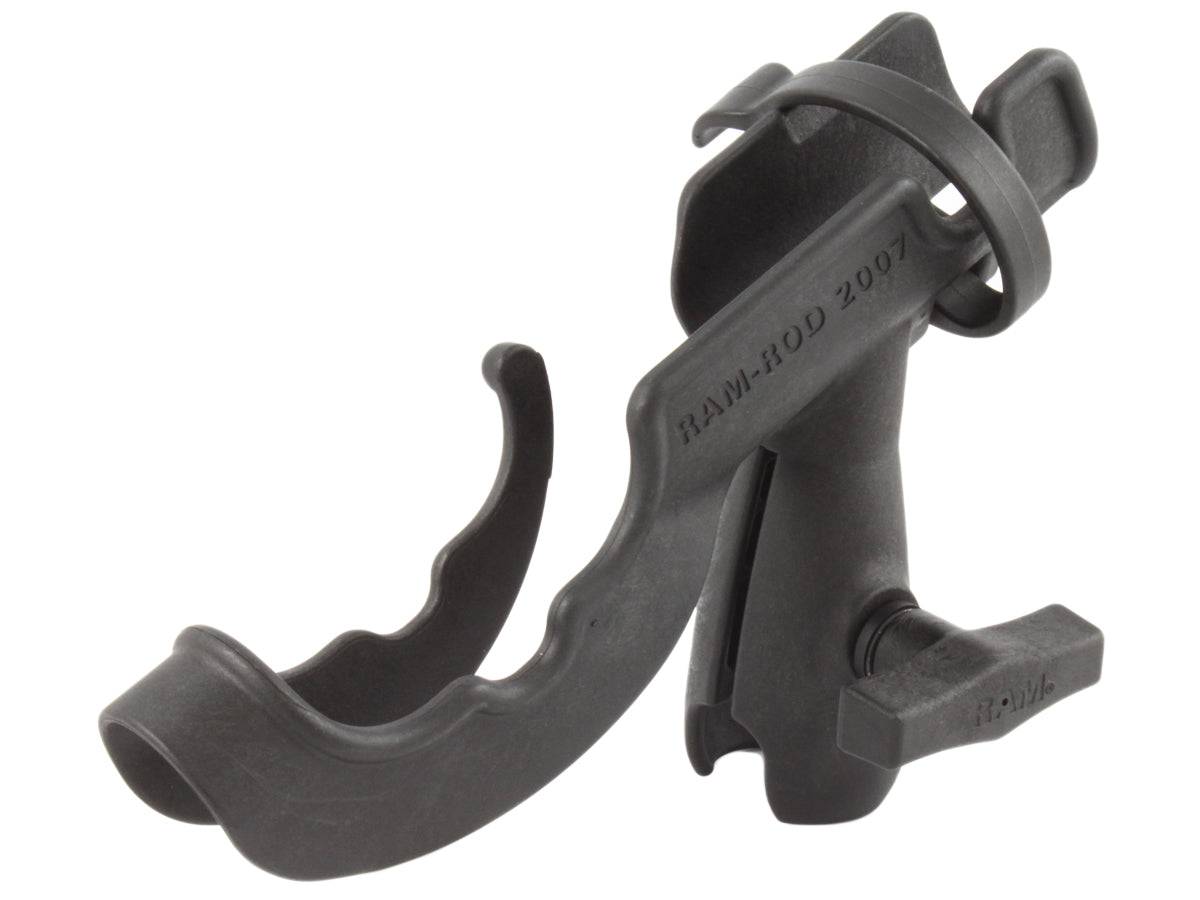 RAM ROD® 2007 Fishing Rod Holder with Single Socket for 1.5" Balls - RAP-340NB - OC Mounts