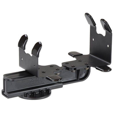RAM Printer Cradle for Portable Printers with Rear Feed Paper - RAM-VPR-107 - OC Mounts