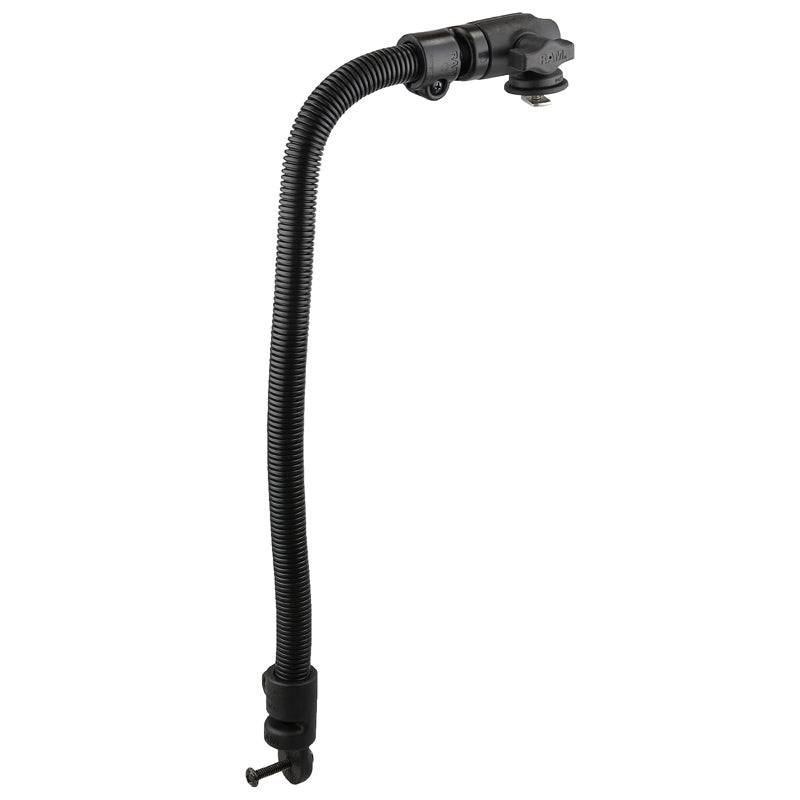 RAM Transducer Arm Mount with 18" Rigid Aluminum Rod and Track Ball™ Base - RAM-B-316-18-TRA1-TRA1U - OC Mounts