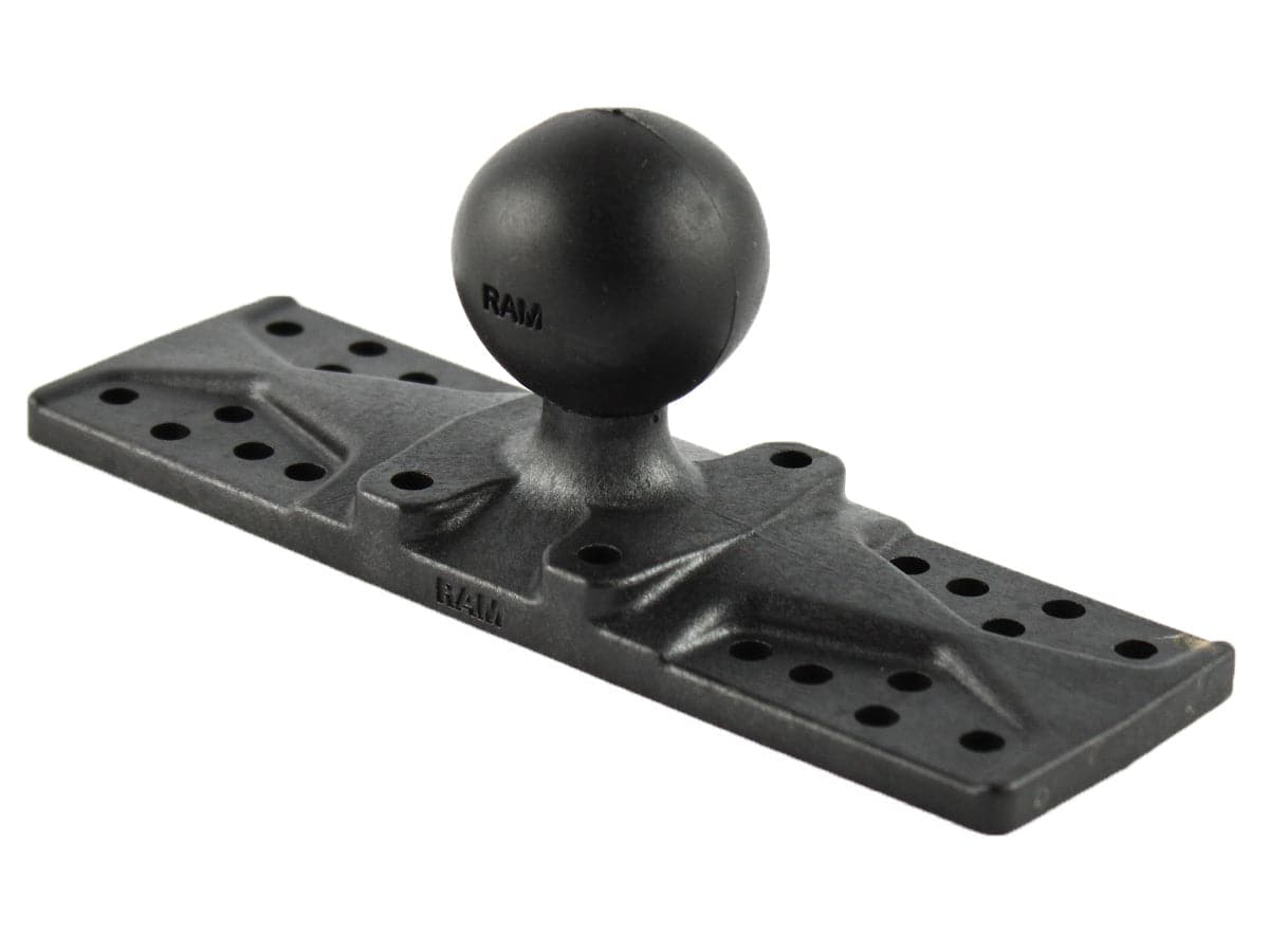 RAM Composite 6.25" x 2" Base Plate with 1.5" Ball - RAP-111BU - OC Mounts